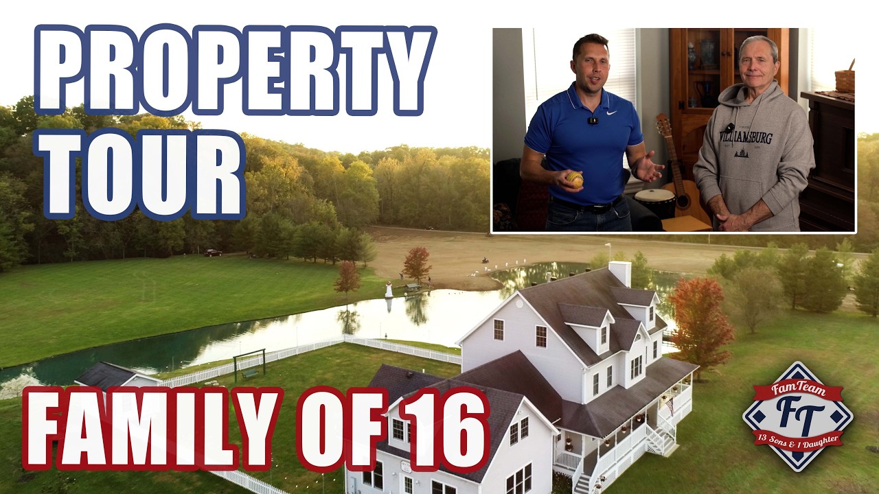 Family Of 13 Sons/One Daughter - Arndt Property Tour | FamTeam #39