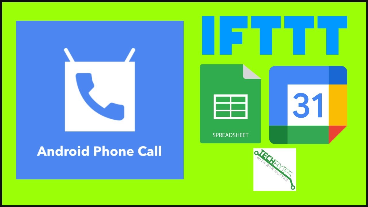 How to track cell phone use with IFTTT and Android Phone Call service