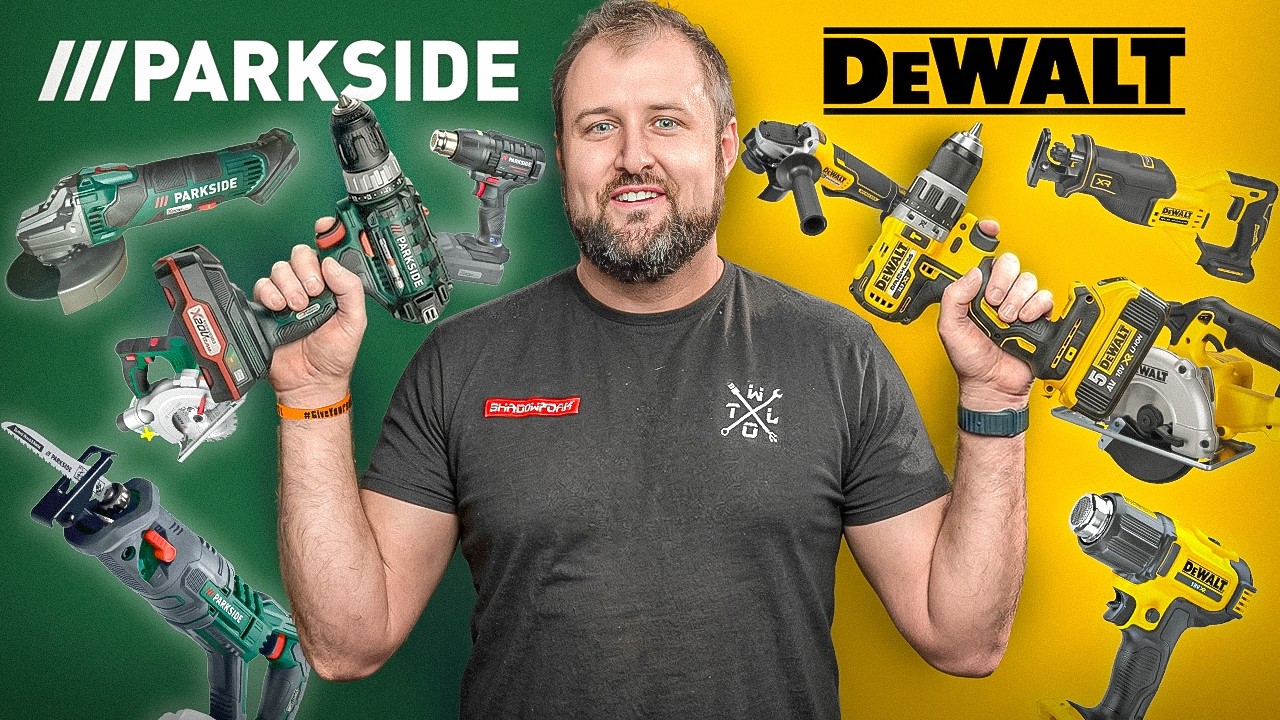 I Tested LIDL Parkside vs DeWalt Power Tools!