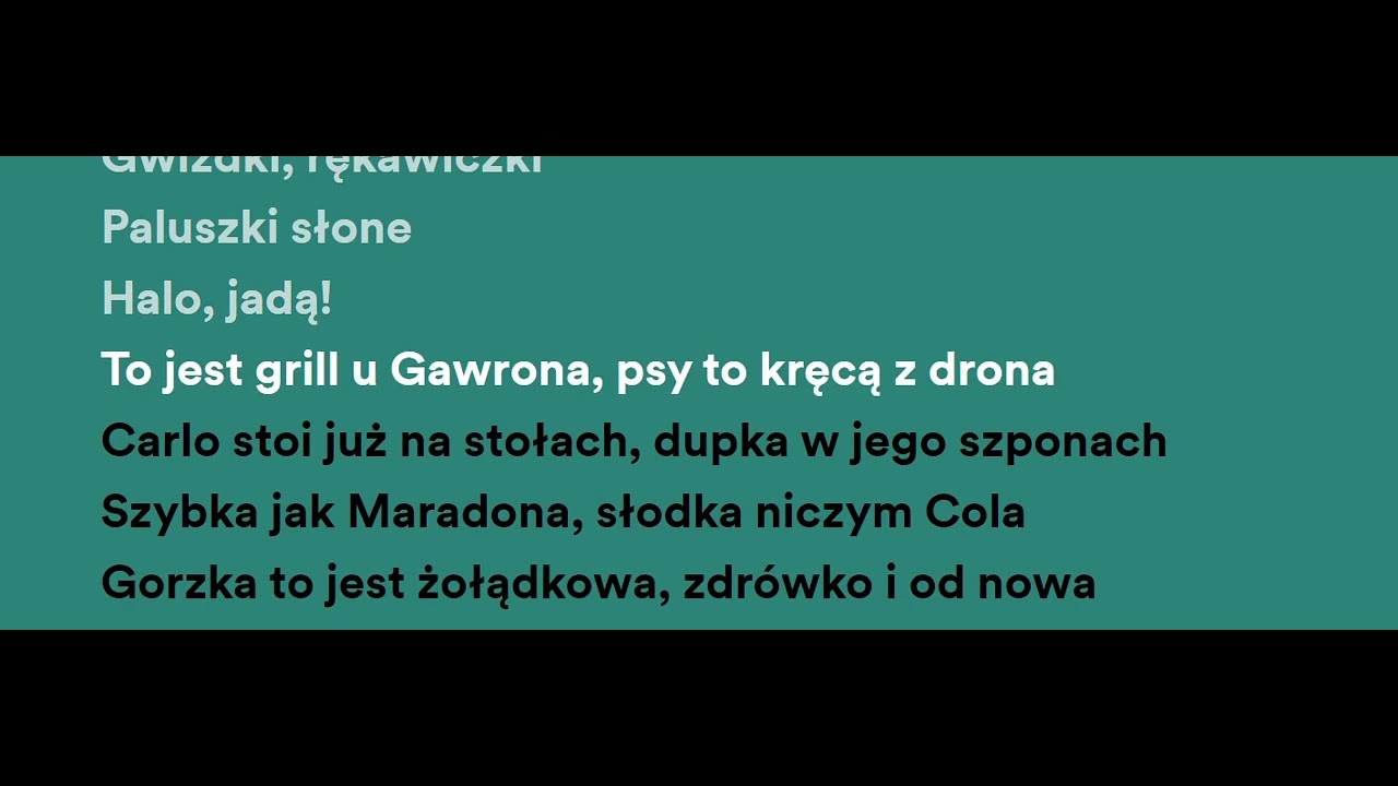 Białas - Grill u gawrona KARAOKE