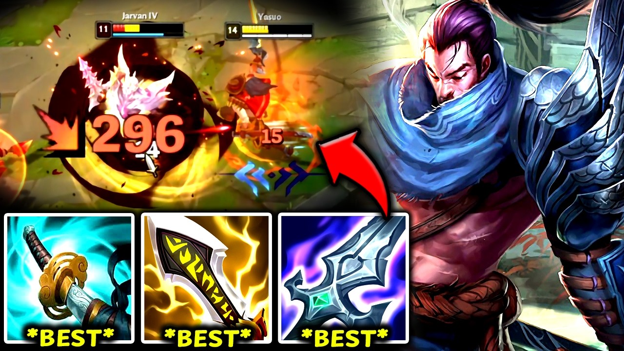 YASUO TOP NEW BUILD... 1V5 WITH EASE! (YASUO IS A BEAST👌) - 2026 Yasuo TOP Gameplay Guide