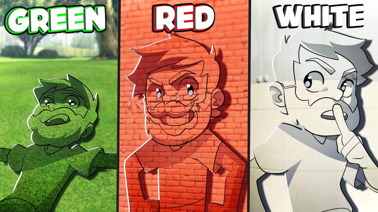 GTA 5 Hide And Seek But You Can Only Be 1 Color!