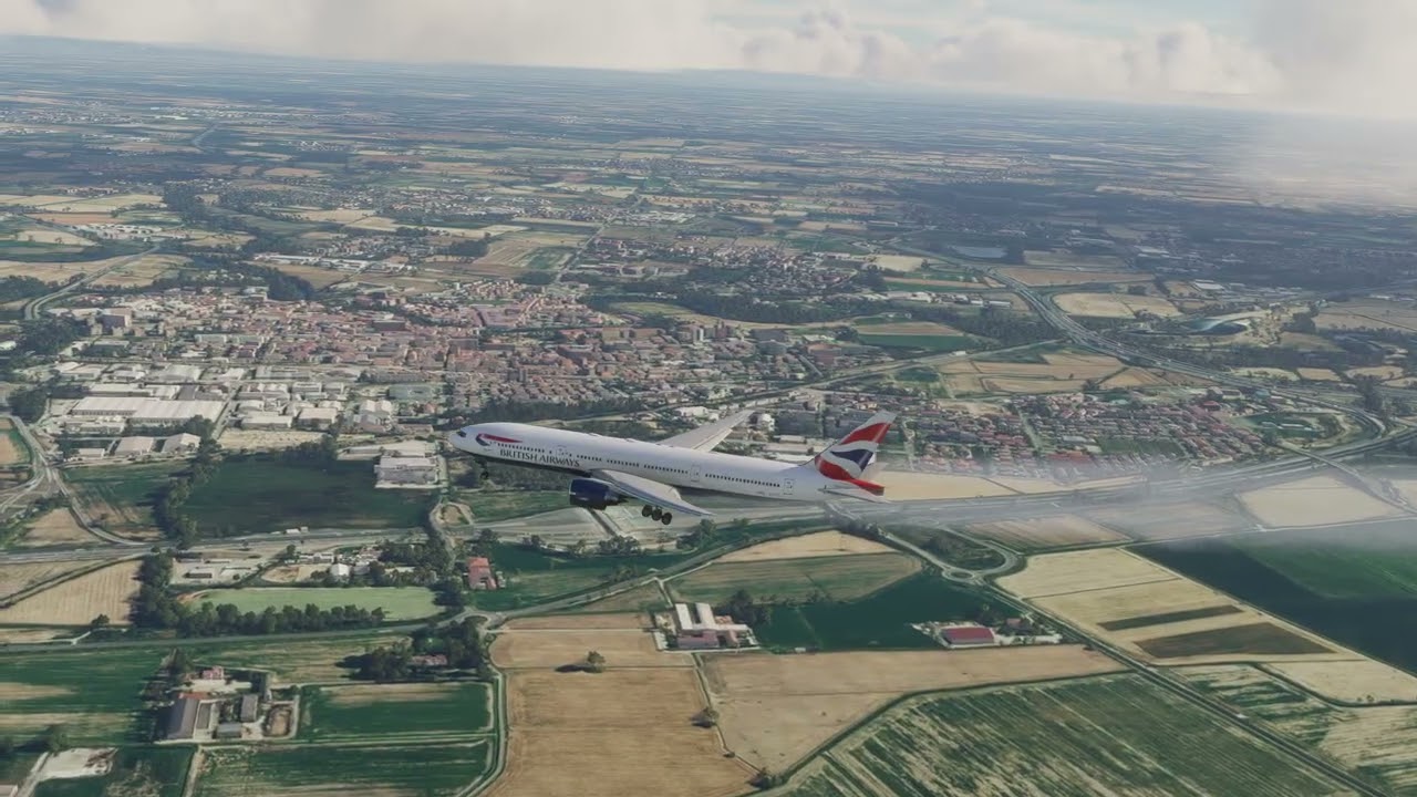 Самая страшная посадка самолета British Airways в аэропорту Милан Линате