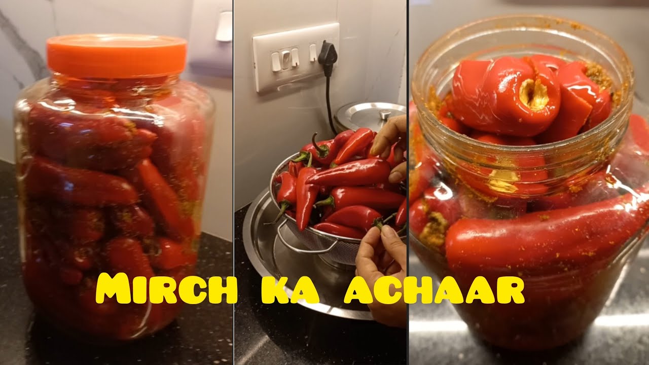 🌶️ Lal Mirch ka Achaar | Traditional Desi Recipe | Perfect with Dal-Chawal & Paratha 🌶️