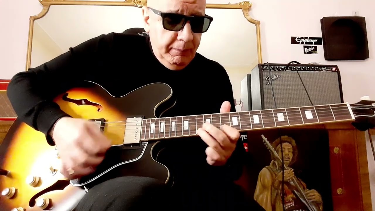 Gary A.Cavallo plays Black Magic Woman with ES 335 1962 Reissue 