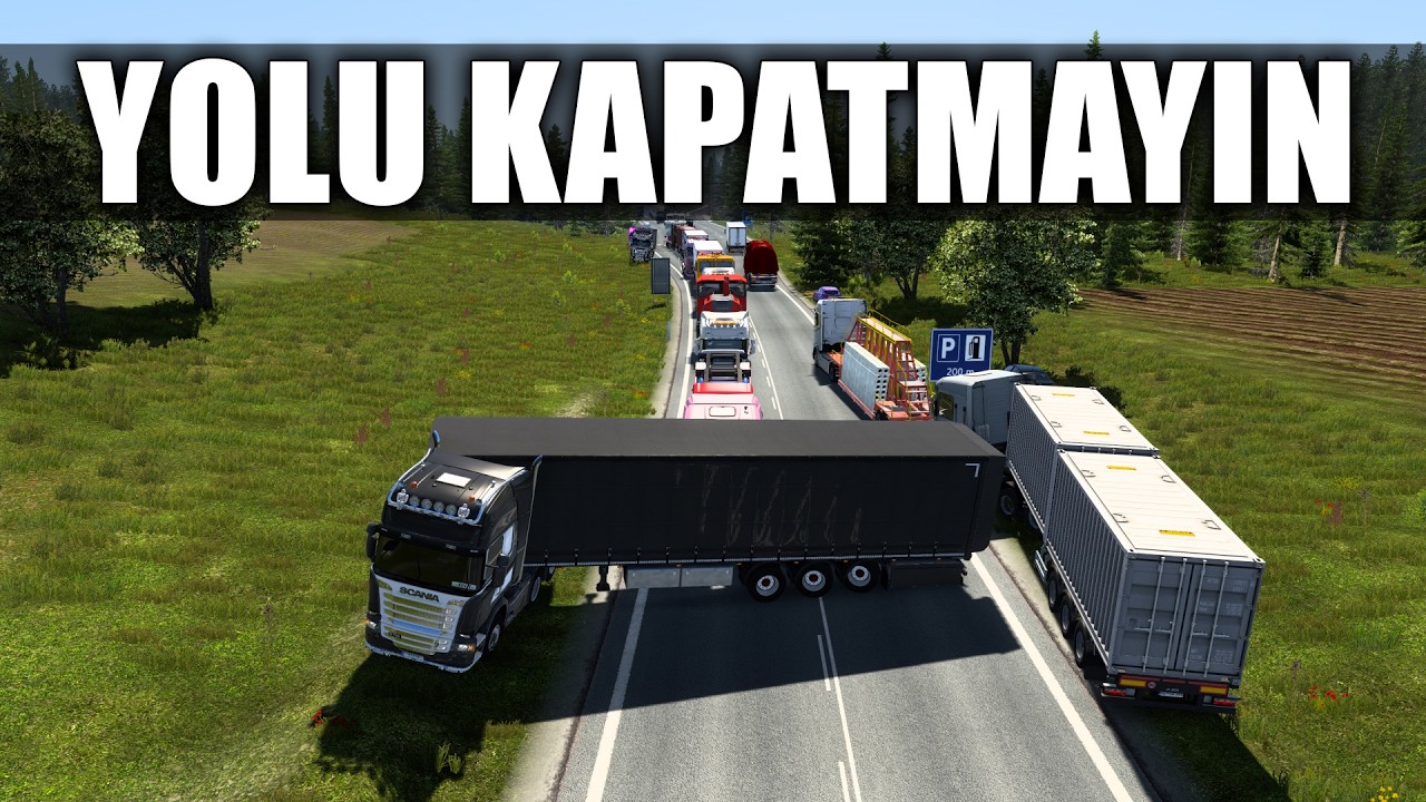 TRAFİK VAR ÇOK FENA ACİL GEL | ETS2-MP
