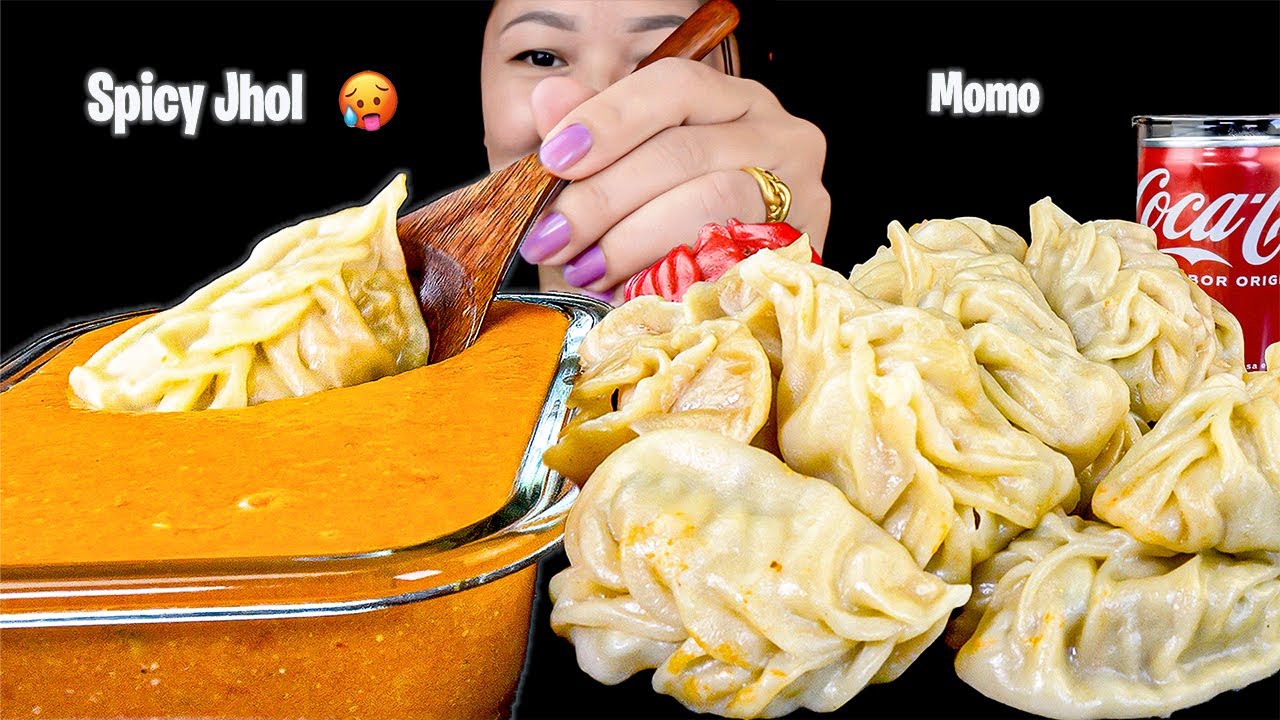 🔥 Spiciest Jhol Momo Eating Challenge 🥵 | Dumplings | Nepali Mukbang🔥