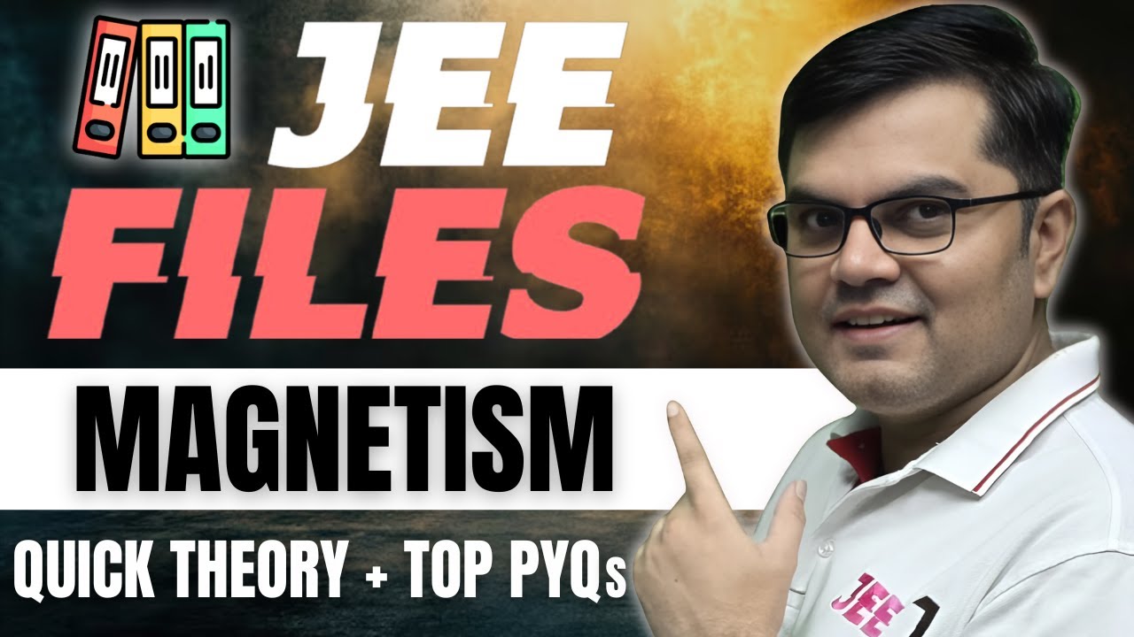 Magnetism | JEE FILES - Quick Theory + TOP PYQs | JEE 2025 | #jayantnagda #jee1 #jee2025 #jeepyq