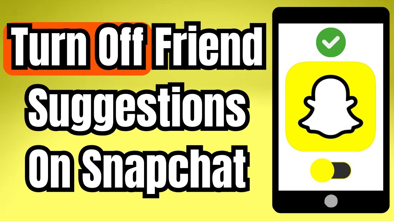 Как отключить рекомендации друзей в Snapchat (функция отключения)