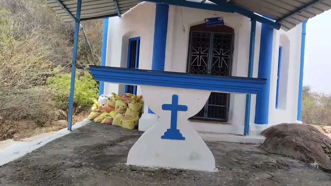 லூர்து மாதா மலை கோவில் திருத்தலம் லூர்து நகர்//கோனேரிபட்டி //loorthu matha thiruthalam koneripatti