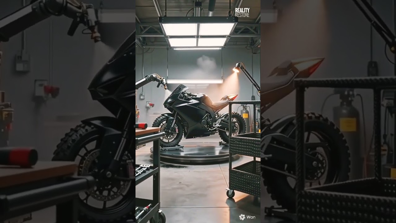 🏁 BLACK RACE BIKE RESTORATION – Reality Restore 