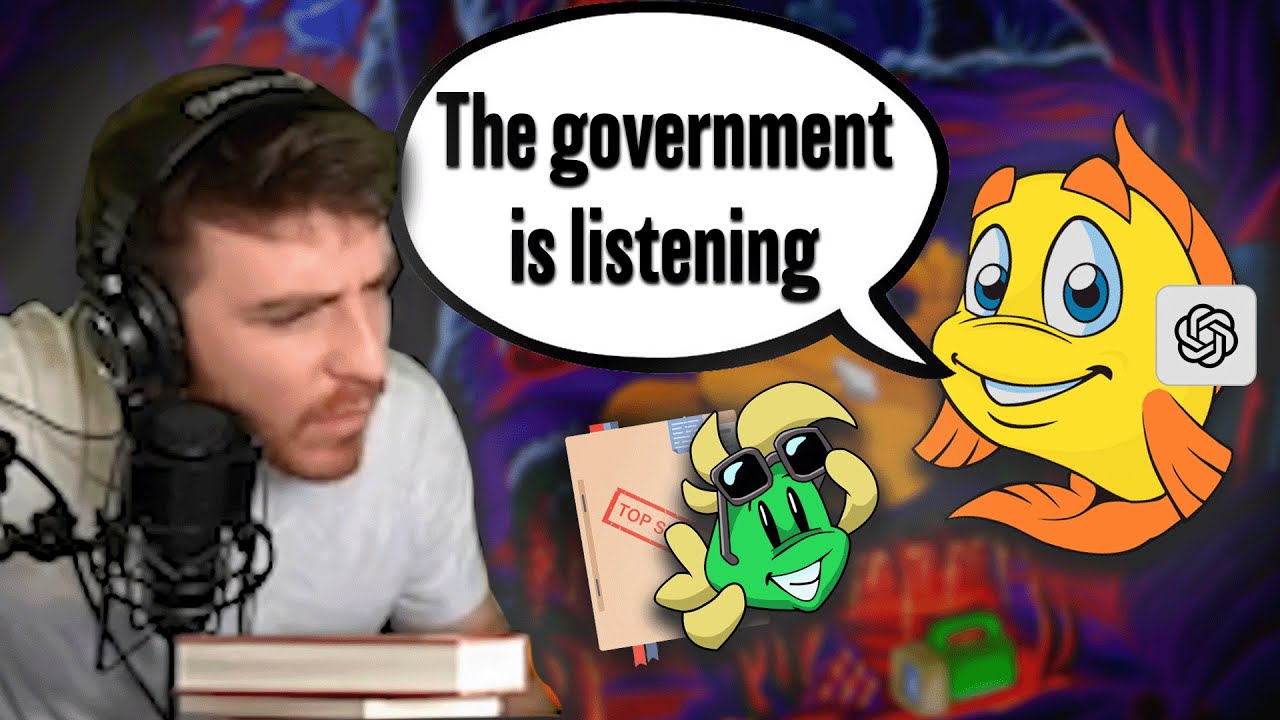 Doug Plays Freddi Fish With AI But Its 360p for some reason