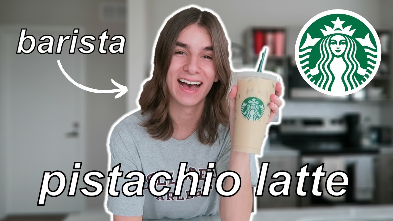 Как приготовить фисташковый латте Starbucks дома // от бариста