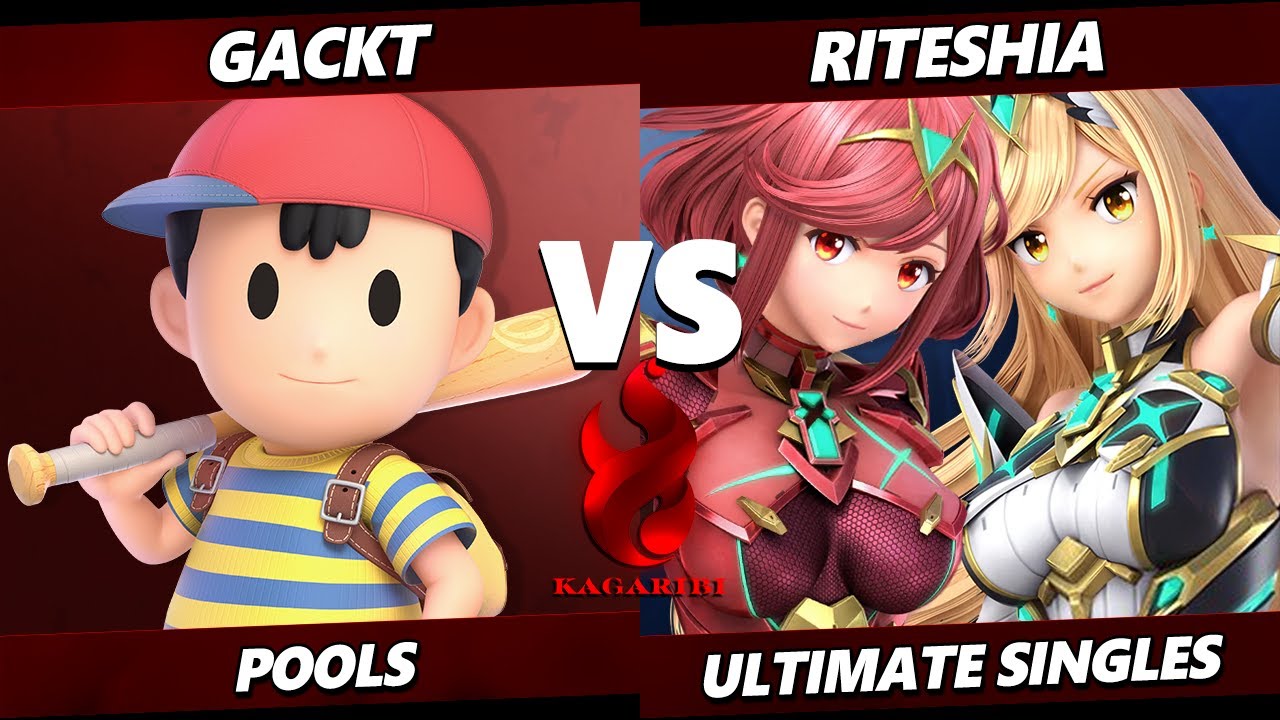 Kagaribi 14 - Gackt (Ness) Vs. Riteshia (Pyra Mythra) Smash Ultimate - SSBU