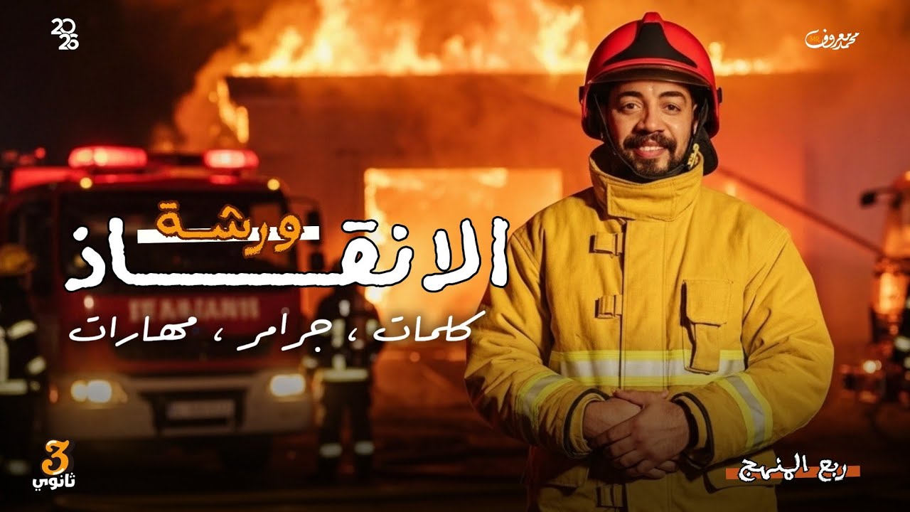مراجعة ربع منهج الانجلش | تالته ثانوي 2026| المنهج الجديد 