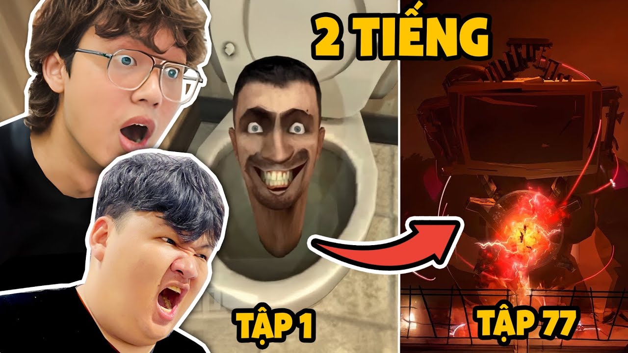 Dành Ra 2 Giờ 14 Phút Để Xem Hết VŨ TRỤ SKIBIDI (rất mệt)