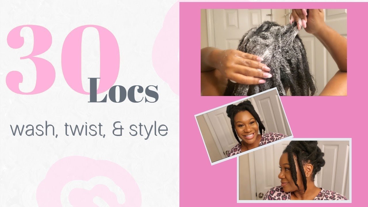 7 Tips for Cleaning Thick Locs / Wash, Twist, and Style with me!