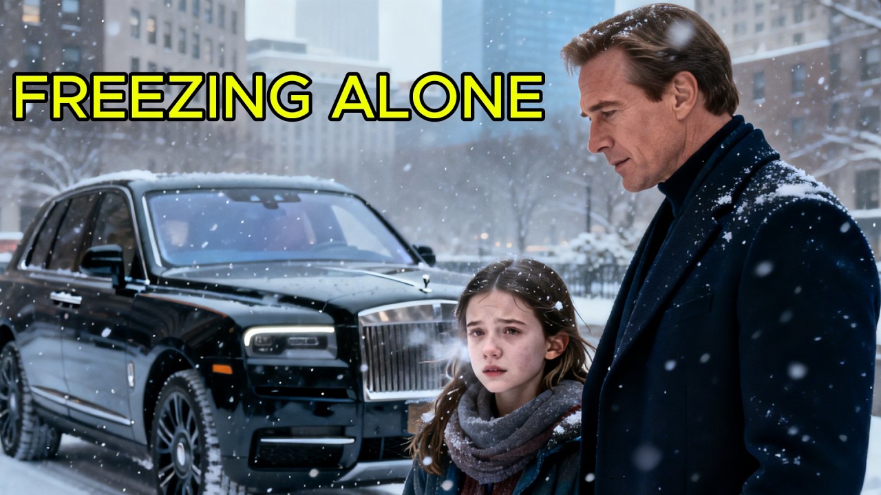 She Was Freezing at -10°C… Then a Billionaire & His Silent Daughter Changed Everything