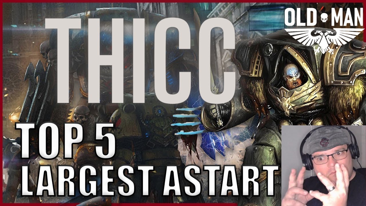 Top 5 BIGGEST Space Marines in Warhammer 40k by Majorkill - Reaction
