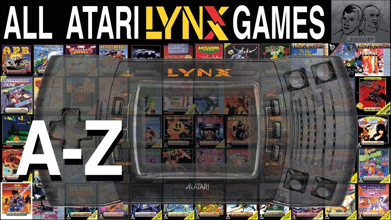 All Atari Lynx Games A-Z - 73 Games - Compilation