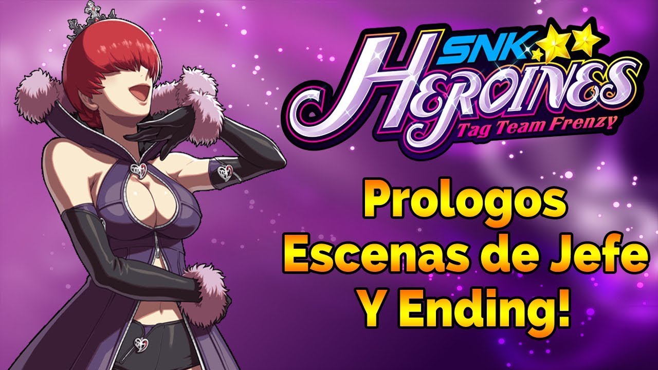 SHERMIE ~ PROLOGOS, ESCENAS DE JEFE Y ENDING! | SNK HEROINES