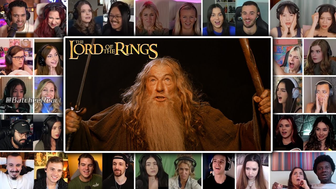 You Shall Not Pass | LOTR: The Fellowship of the Ring (2001) Reaction Mashup