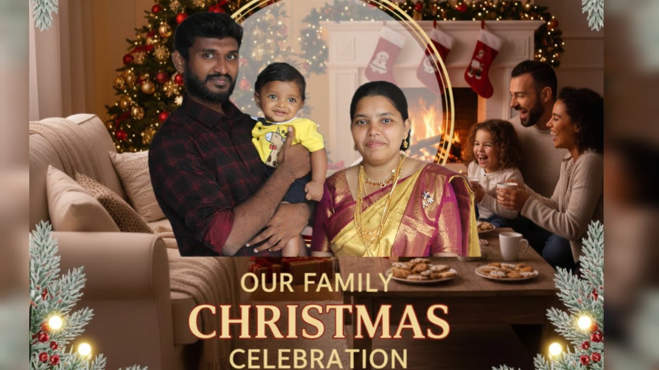 Christmas & New Year Celebration with Family 🎄✨ | Tamil Christian Vlog | Family Pics