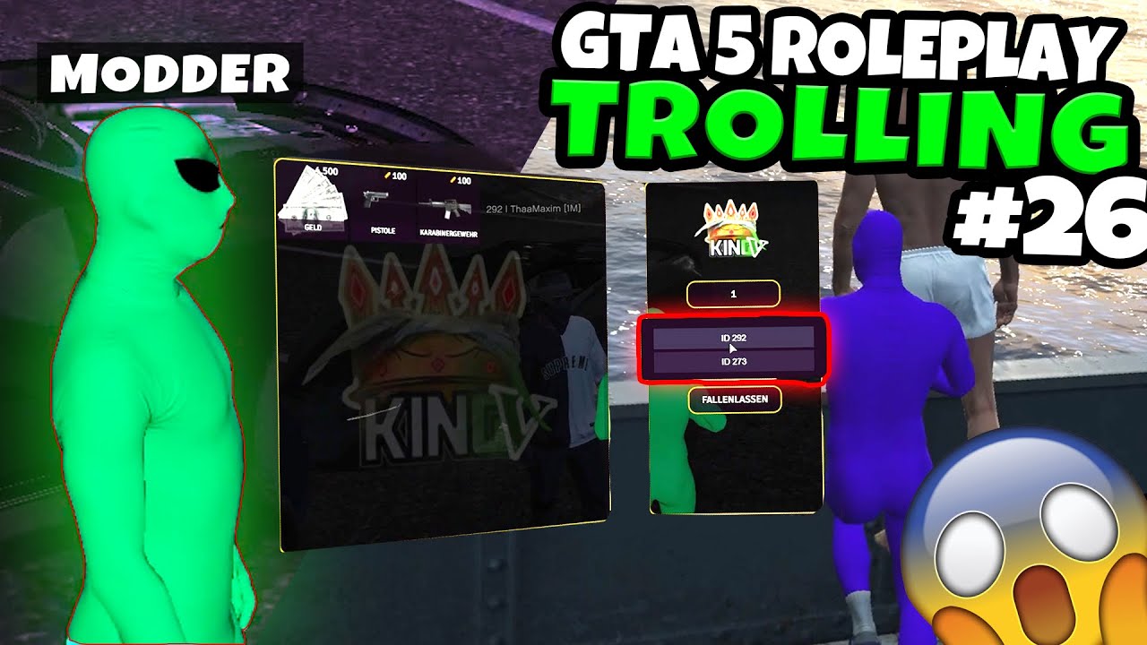 SACHEN verschenken mit MODMENÜ | GTA RP Trolling ESKALIERT😂| SalzSquad