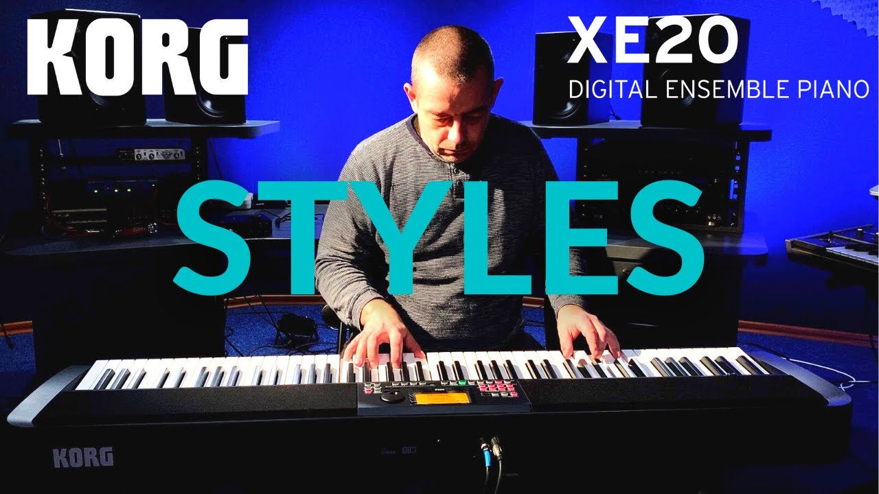 KORG XE20 - 5 Amazing Styles Demo