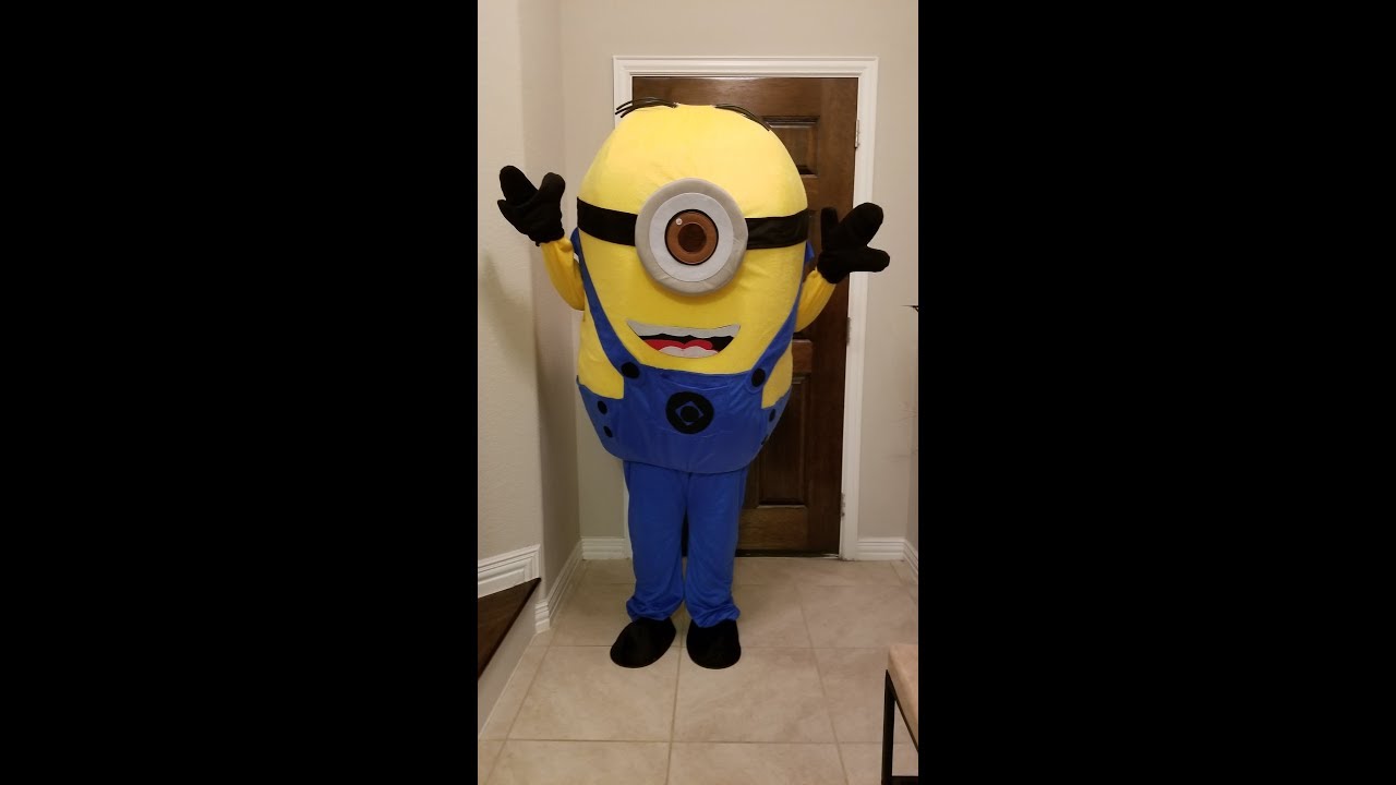 Minion Costume Unboxing