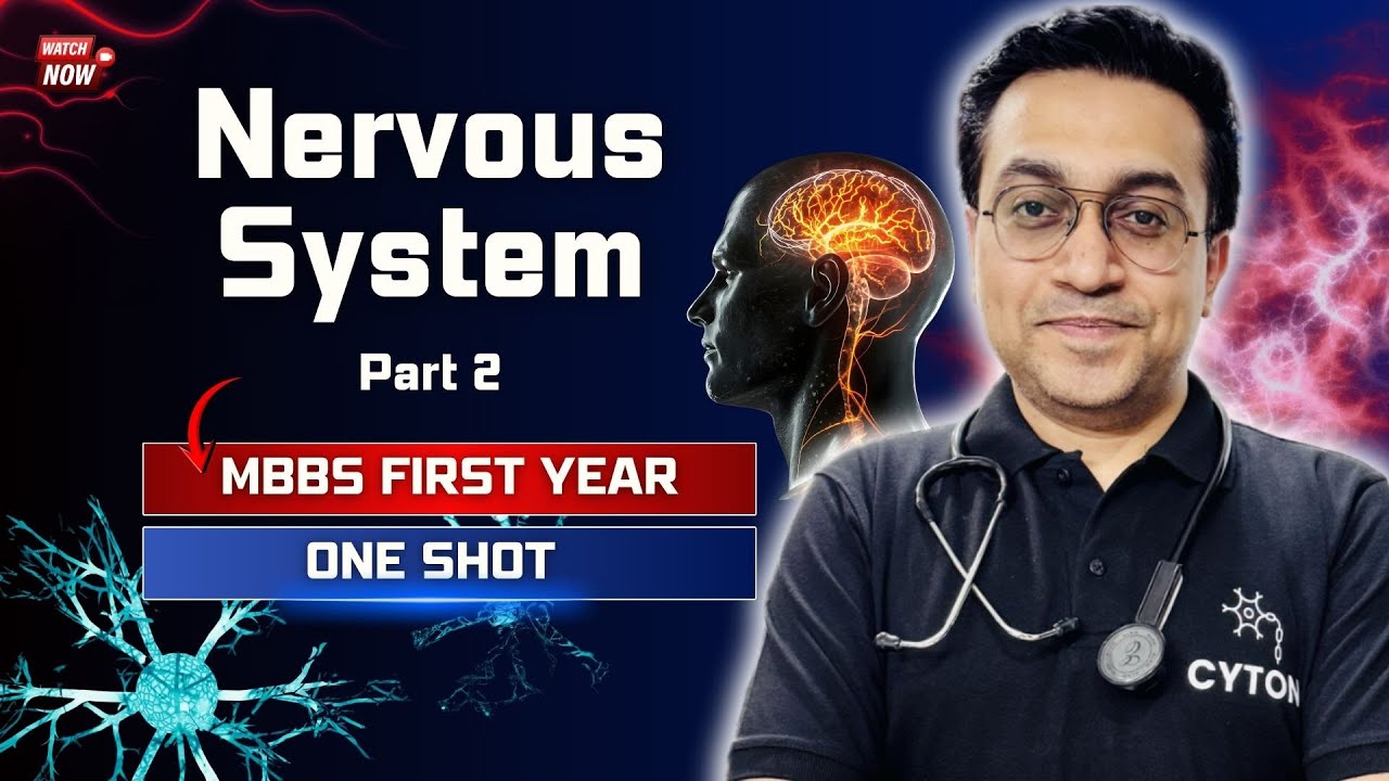 Nervous System | Part 2 | MBBS First Year | Foundation of Neuroanatomy