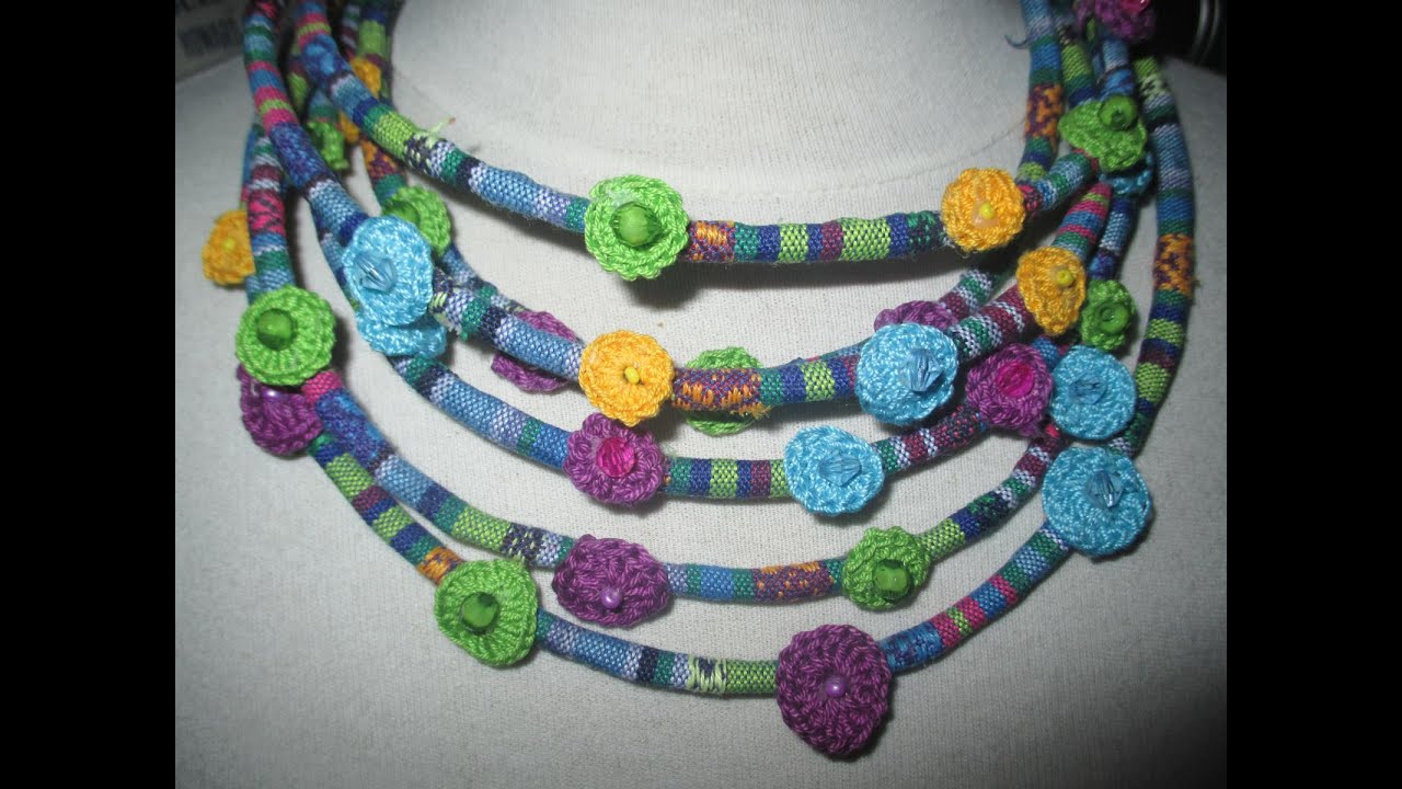 DIY RECICLA CABLES Y ELABORA COLLARES