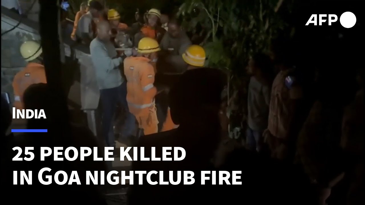 India nightclub fire kills 25 people in popular tourist region | AFP