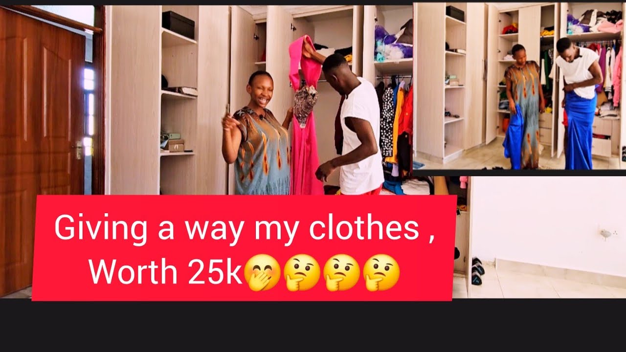 CLEARING MY WHOLE WARDROBE (GIVING A WAY ALL MY CLOTHES ....