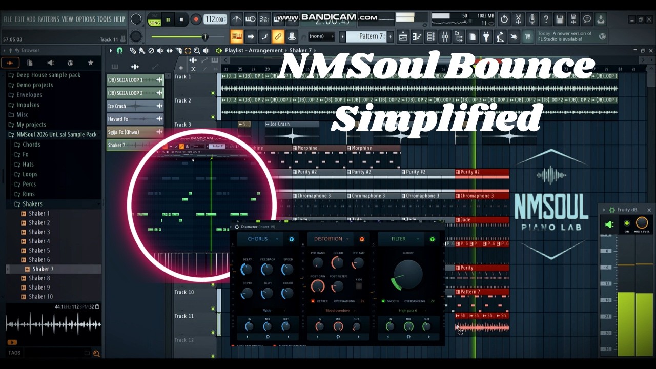 How to make Amapiano with Bounce like a Pro