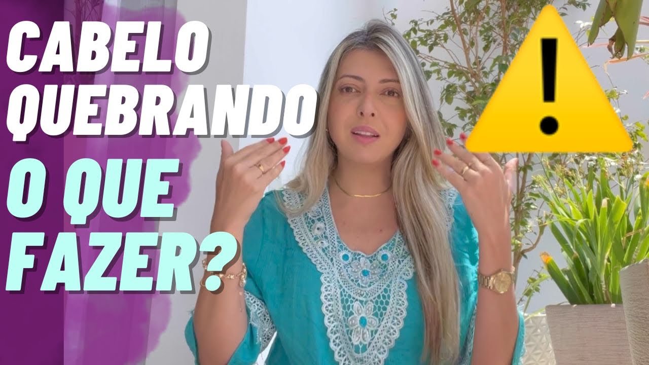 Cabelo quebrando em pedacinhos 🆘 Como parar a quebra? O que fazer?