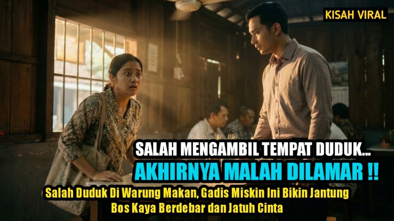 Salah Duduk di Warung Makan, GADIS MISKIN ini Bikin Jantung BOS KAYA Berdebar dan Jatuh Cinta