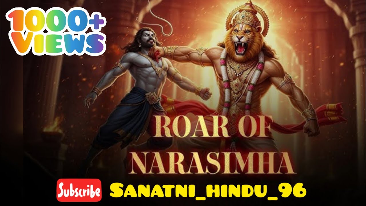 ROAR OF NARSIMHA FULL SONG LYRICS 🦁| MAHAVATAR NARASIMHA |Sam CS & Aniruddha Sastry |Ishtar Music | 