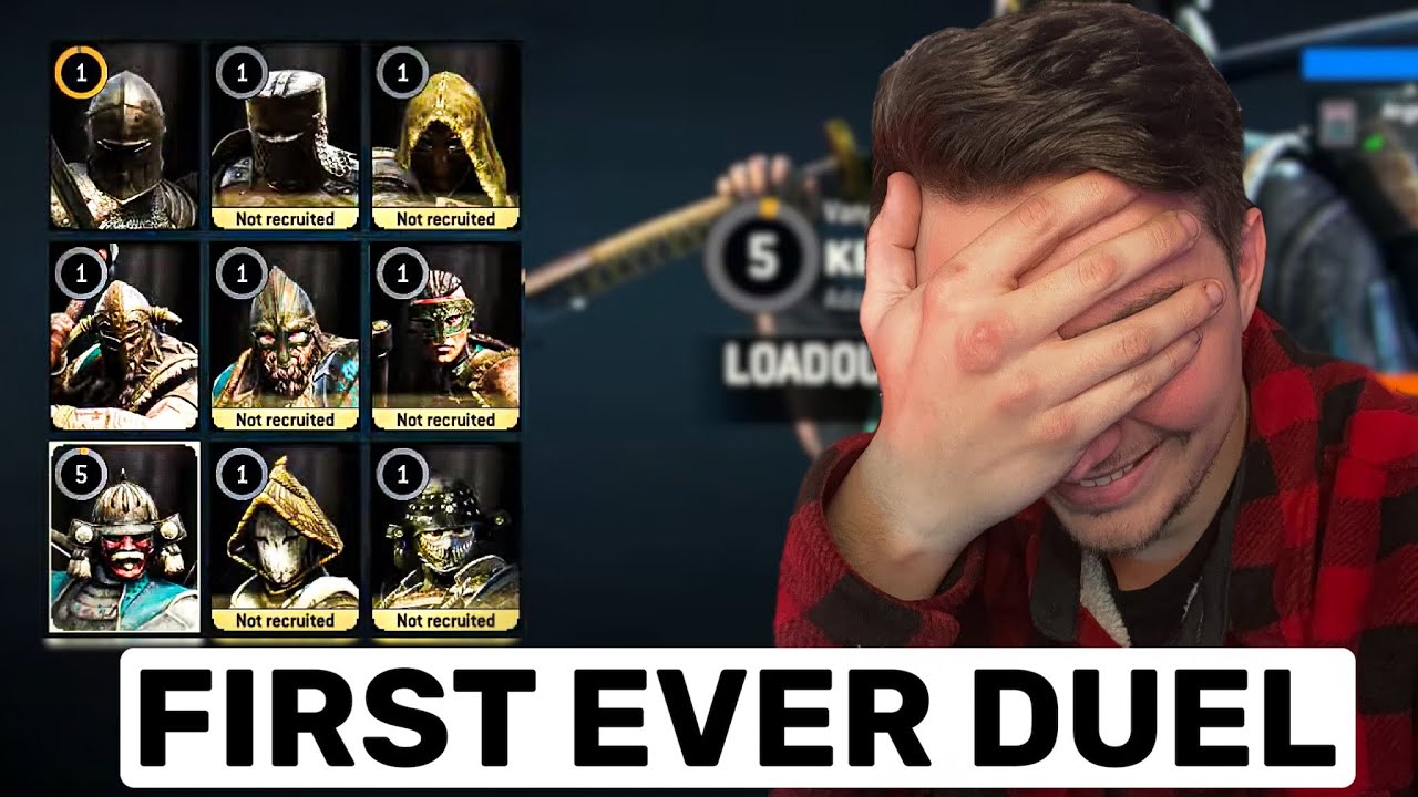 REACTING TO MY FIRST EVER FOR HONOR DUEL 5 YEARS LATER!
