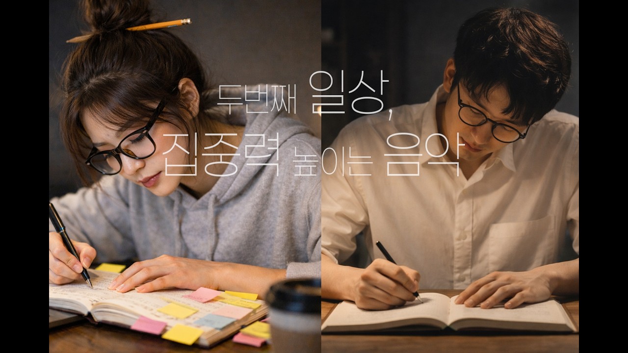 늦은 밤 공부할 때 듣는 음악 | 집중력 올리는 BGM