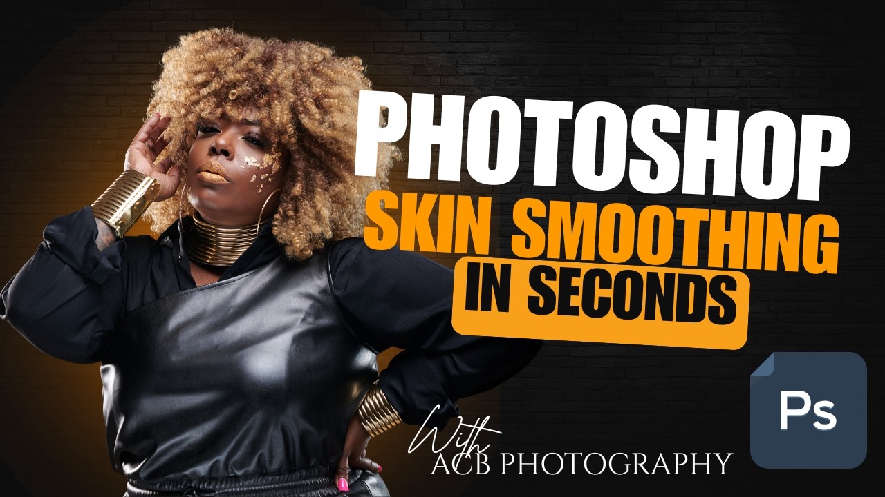How to Smooth Skin in Photoshop (Neural Filters – Fast & Natural Results)