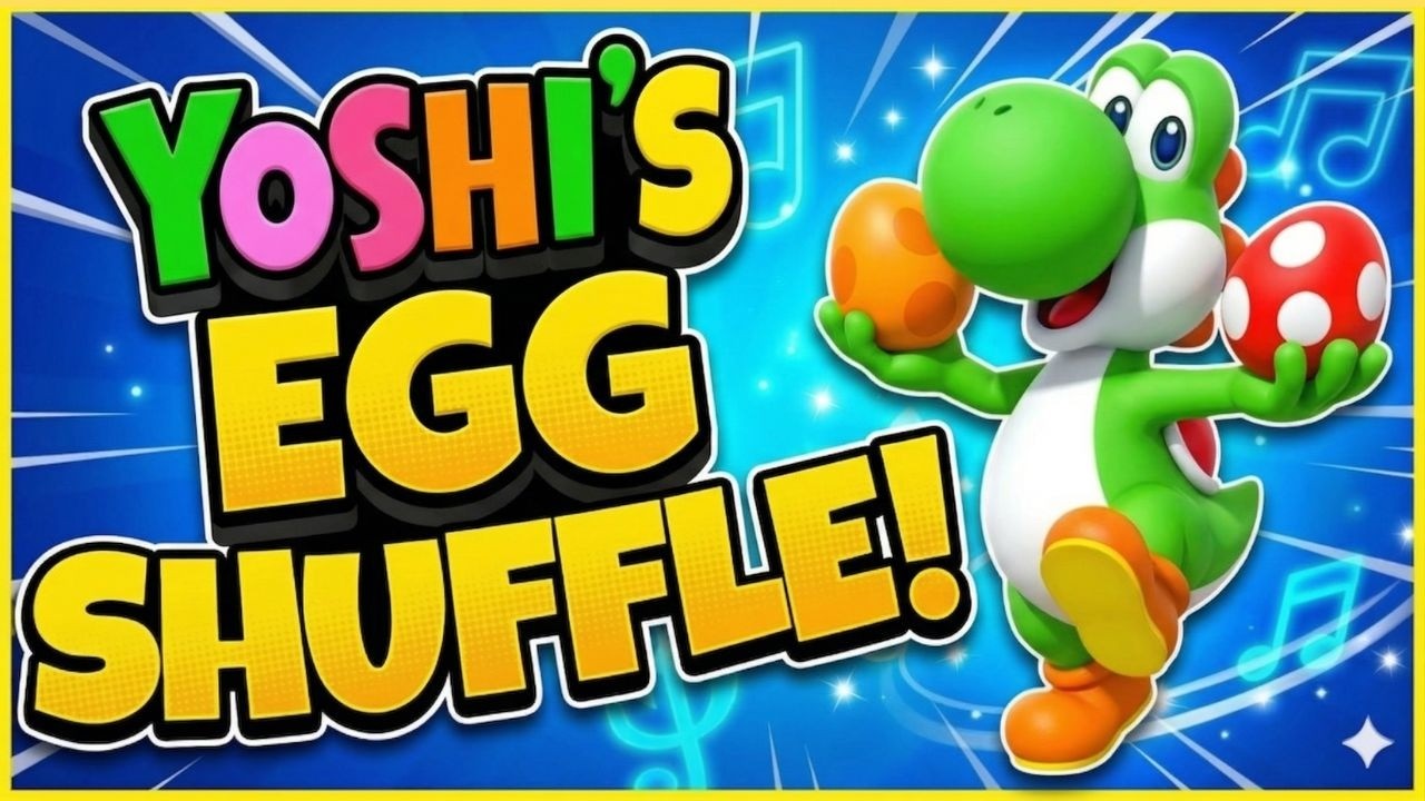 🟢 Yoshi's Egg Shuffle 🟢 Easter Brain Break 🟢 Brain Break for Kids 🟢 Mario Galaxy Movie Brain Break
