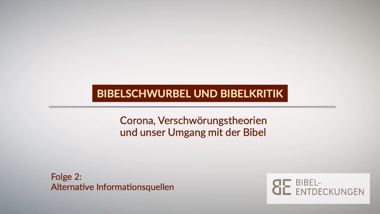 Bibelschwurbel und Bibelkritik. Folge 2: Alternative Informationsquellen