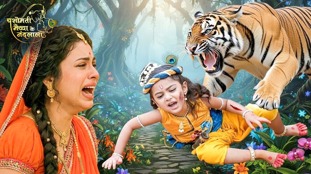 कान्हा पर आया बड़ा संकट! मैया की ममता देखकर भर आएंगे आंसू  | Yashomati Maiyya Ke Nandlal #ymkn
