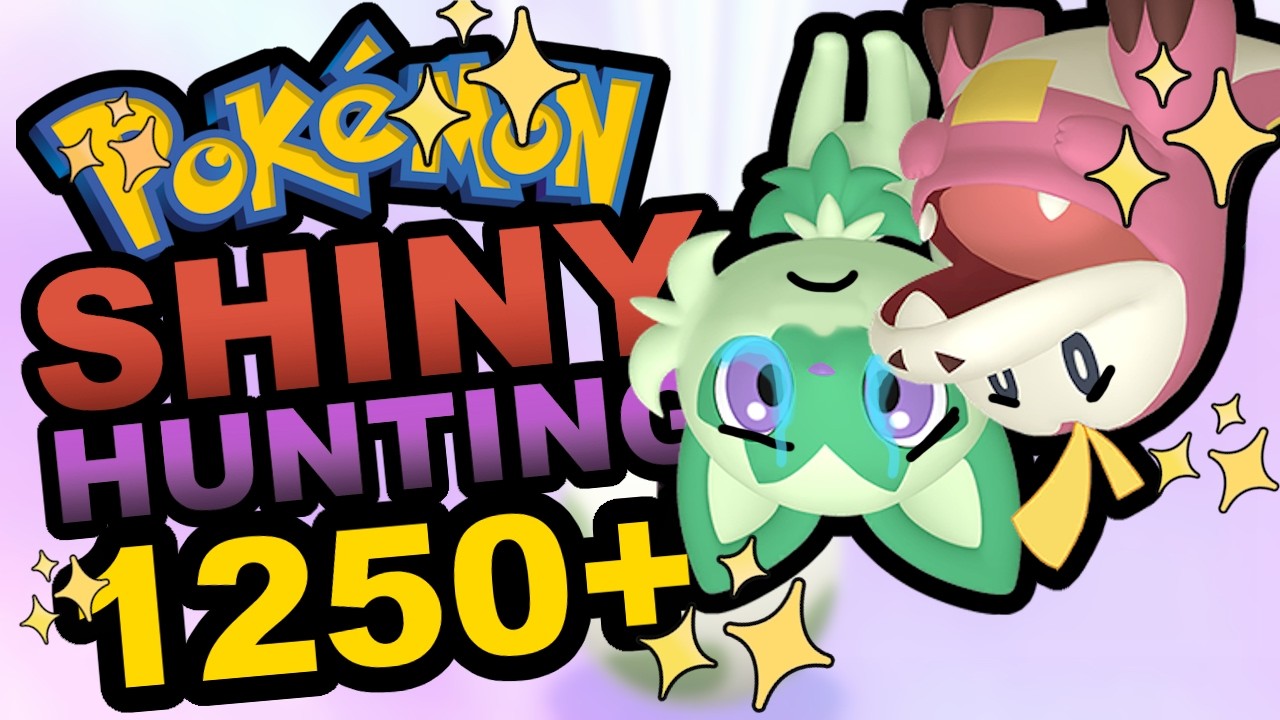 Hunting Shiny Sprigatito & Fuecoco | Pokémon Scarlet & Violet | Live VOD | 1250+
