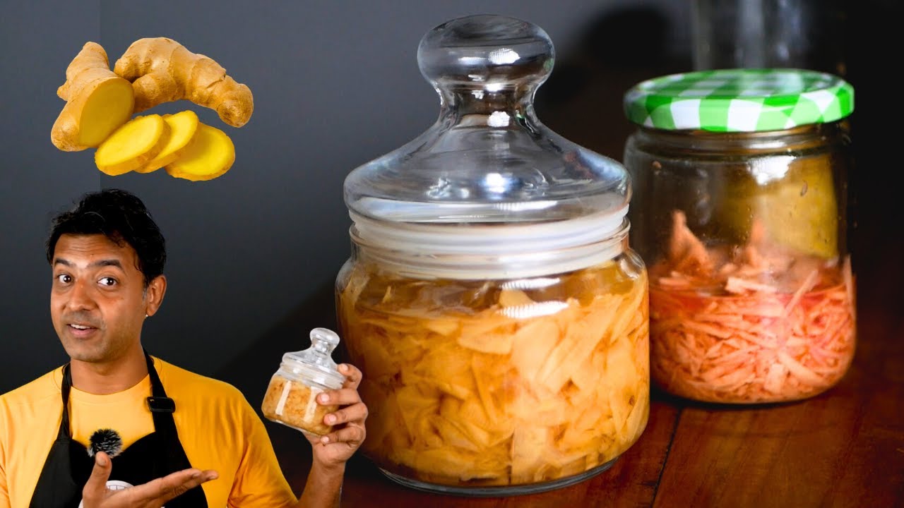 Маринованный имбирь: искусство кулинарной ферментации