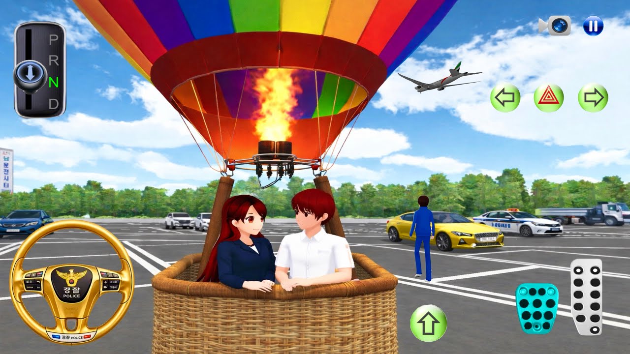 Epic Balloon Ride with Mercedes G63 car🚘 - 3d Driving Class android game play || Car Game #cargame