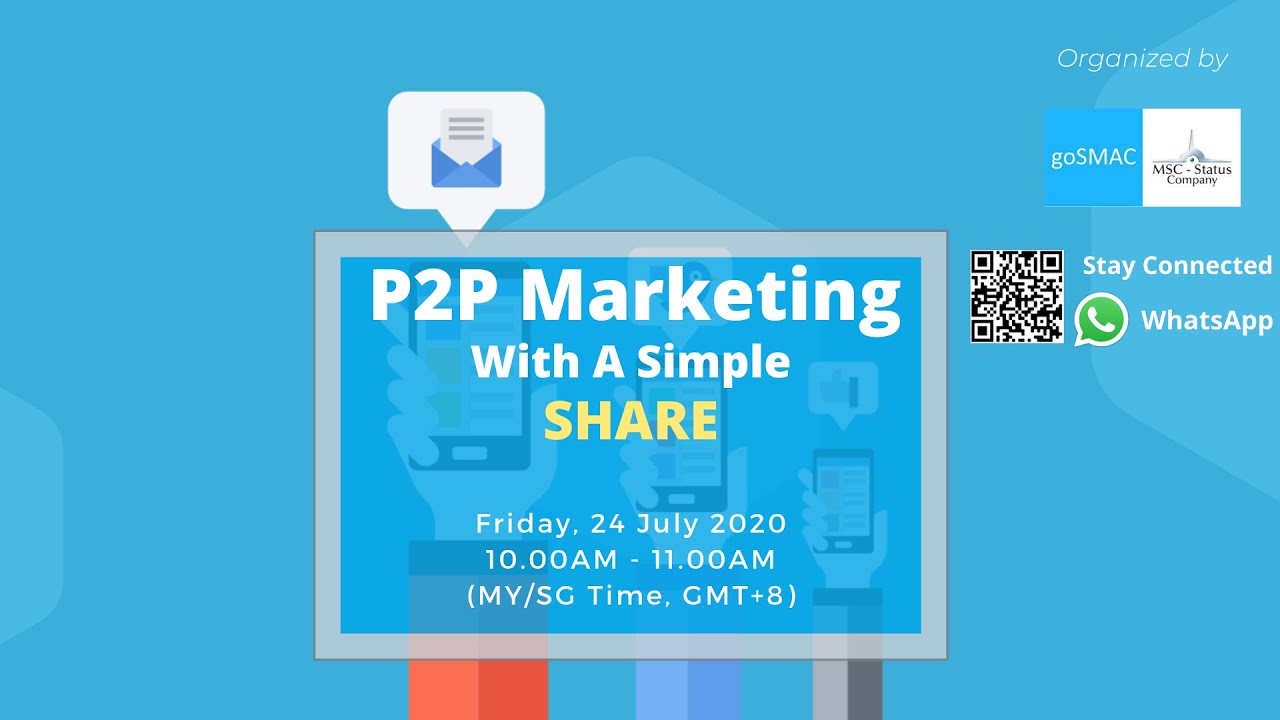 Webinar: P2P Marketing with a simple SHARE