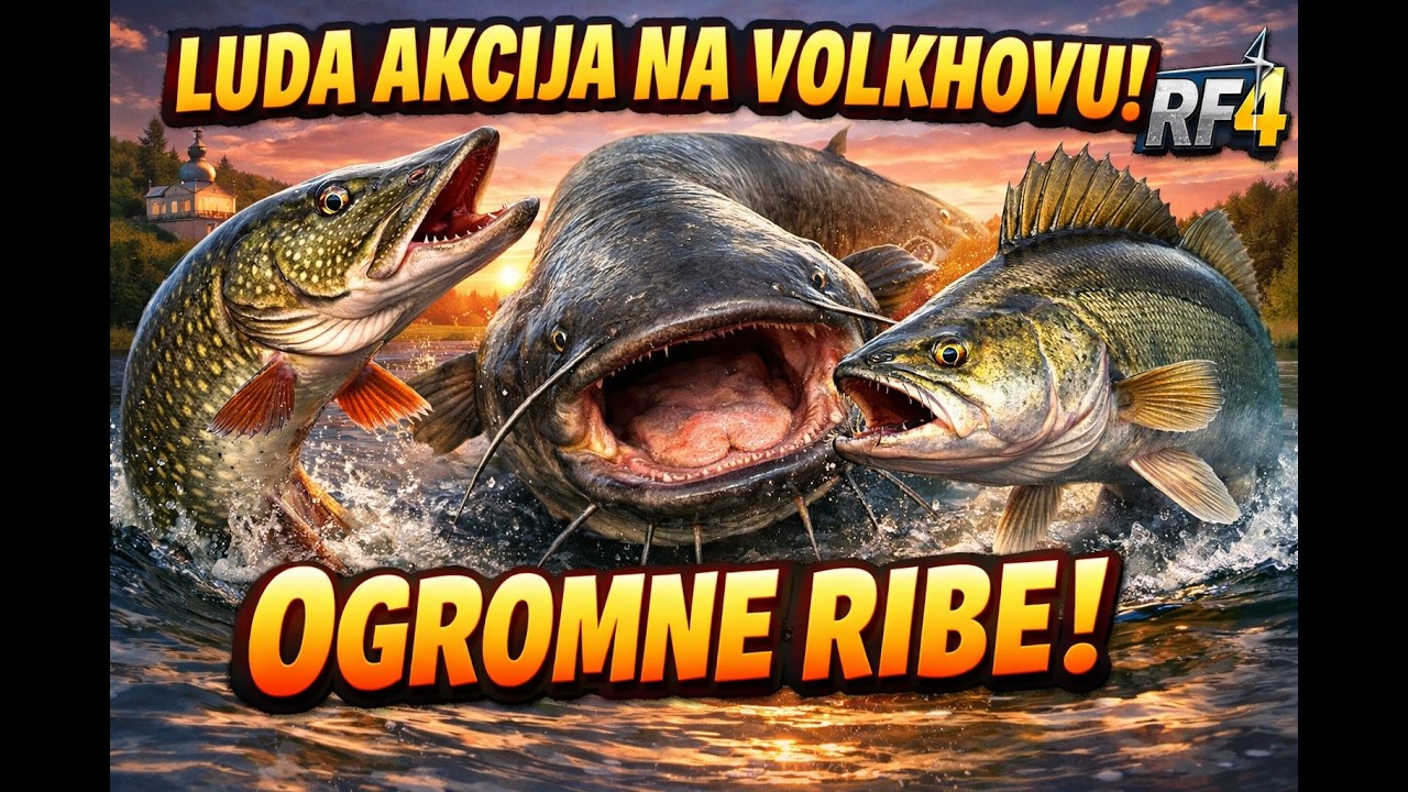 ZANDER SPOT VOLKHOV RIVER RF4