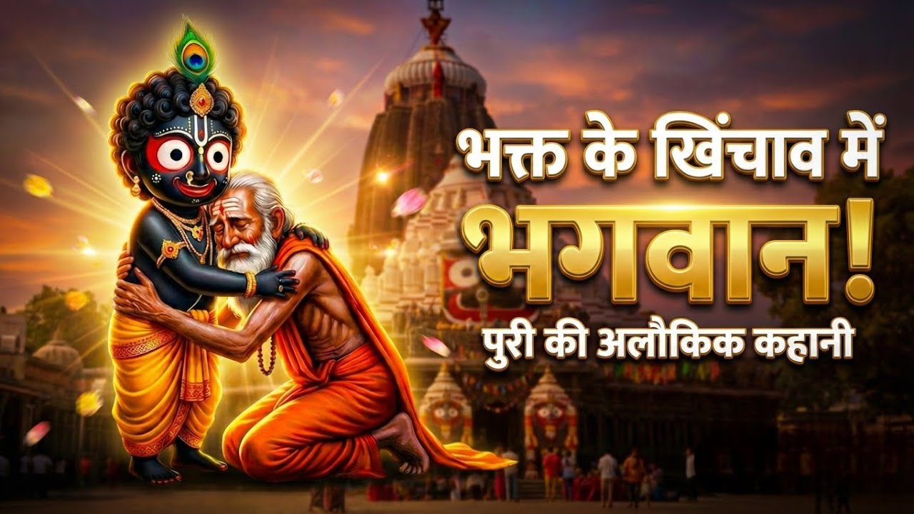 भगवान खुद चोर बन गए! 😱 भक्त को पेड़ पर लटका भागे जगन्नाथ | Jagannath Leela Hindi Kahani 